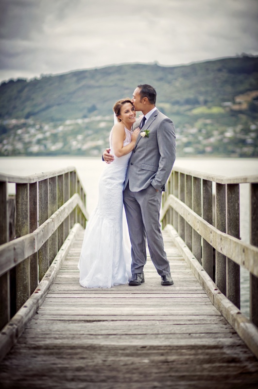 Nicole & Justin's Wedding Day. Gorgeous couple!