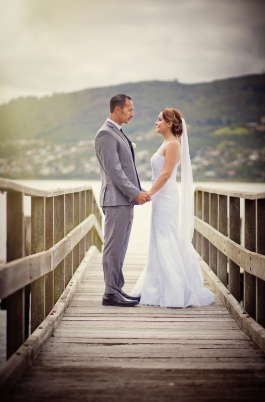 Nicole & Justin's Wedding Day. Gorgeous couple!