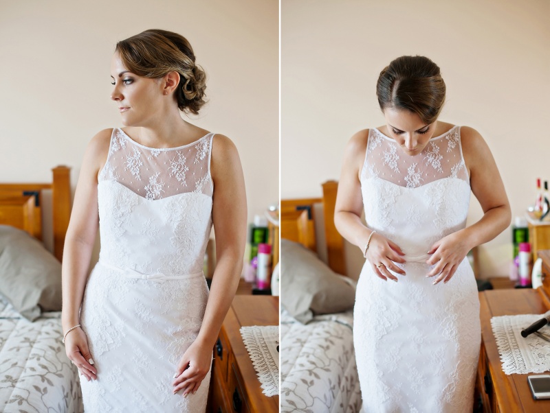 Nicole & Justin's Wedding Day. Girls getting ready