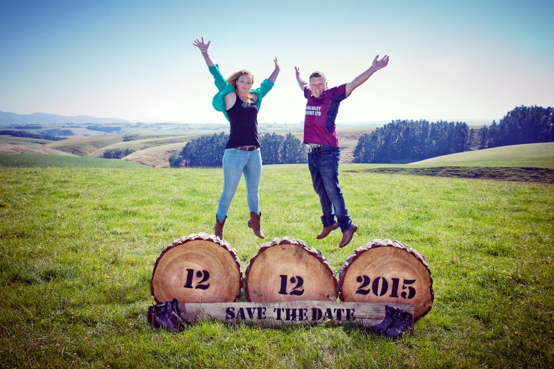 Megan & Josh's 'Save the Date' shoot