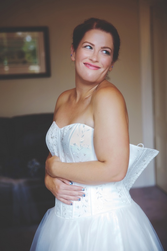 Nicola & Richards Wedding day at The Dunedin Club, Dunedin, NZ. The beautiful bride.
