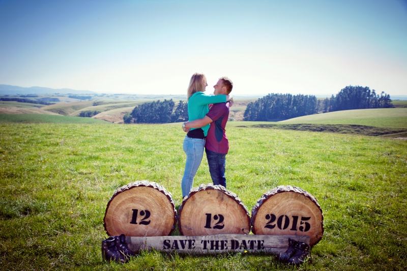 Megan & Josh's 'Save the Date' shoot
