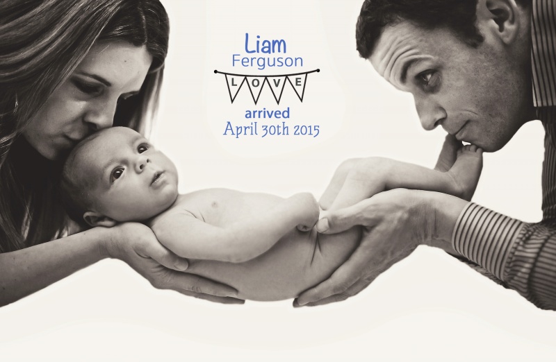 Kristen & Daniel, with baby Liam