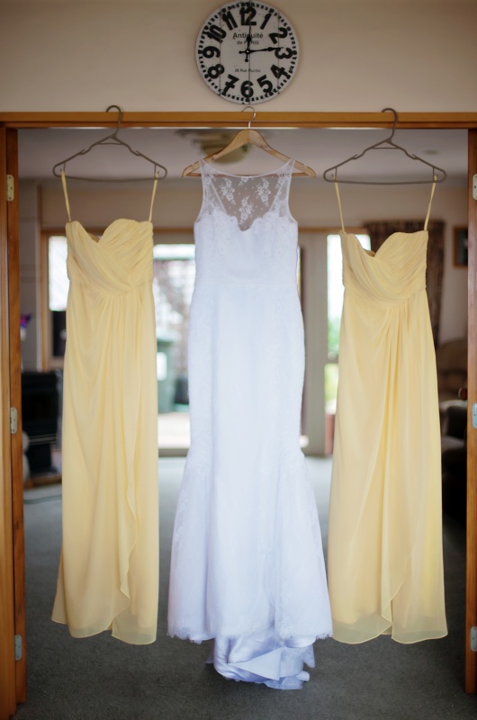 Nicole & Justin's Wedding Day. Girls getting ready