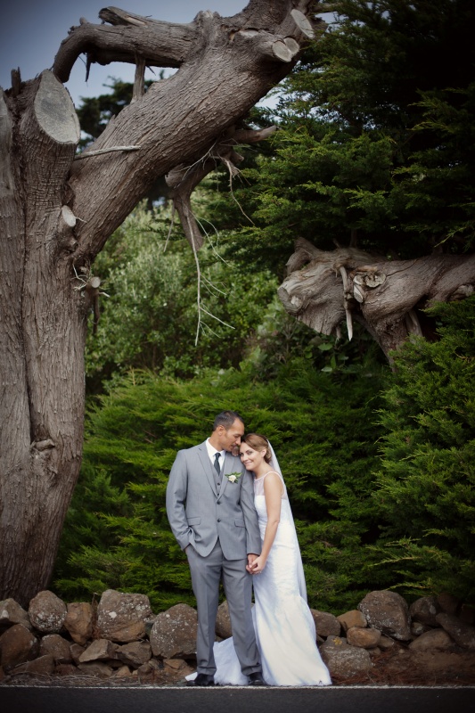 Nicole & Justin's Wedding Day. Stunning foreground & backdrop!