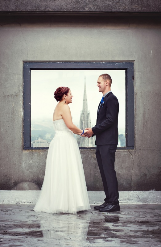 Nicola & Richards Wedding day at The Dunedin Club, Dunedin, NZ. Love this location for photos!