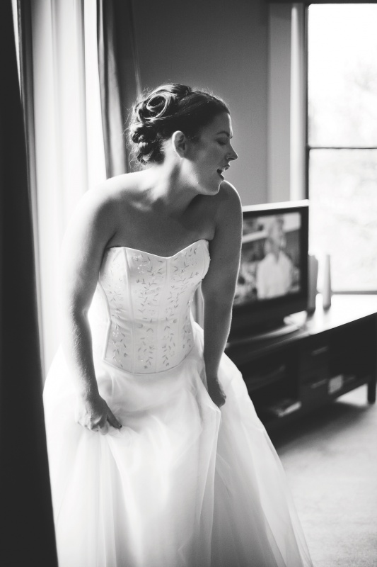 Nicola & Richards Wedding day at The Dunedin Club, Dunedin, NZ. The beautiful bride.