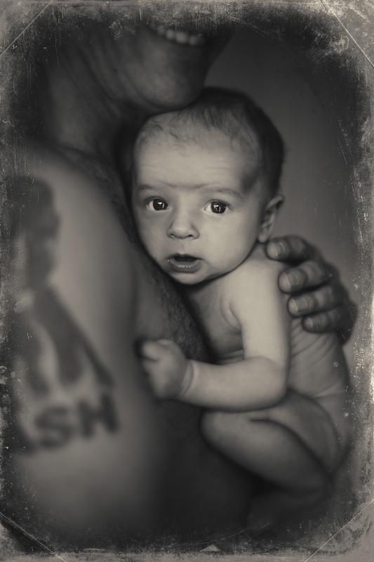 Kristen & Daniel, with baby Liam