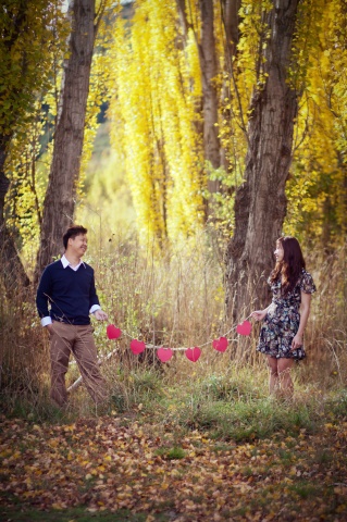 Shirleen & Hedi's engagement shoot, Arrow Junction, Central Otago, NZ