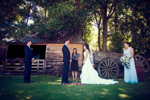 Stacey & Jeff at The Cardrona Hotel, Wanaka, Central Otago