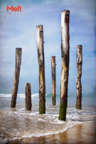 Misty Morn at St Clair beach